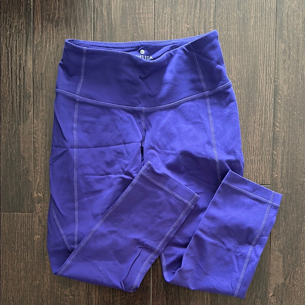 Purple Athleta Leggings